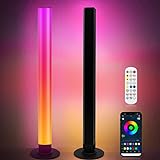 Smart LED Lightbar 2er Set, RGB Lampe TV Hintergrundbeleuchtung mit...