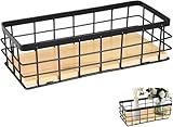 SZKKQKJ Drahtkorb,Metallkorb,Dekokörbe Haushalt Wandkorb Metall...