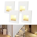4er LED Treppenlicht/Treppenbeleuchtung für innen Arotelicht...