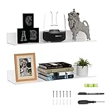 Sezanrpt 60cm Acryl Wandregale für Lagerung und Organizer, Plexiglas...