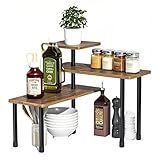 Accmuzzy 3-stufiges Eckregal Küche Arbeitsplatte aus...