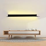 IEOWY 47 Zoll großes, schwebendes Regal mit integrierter...