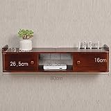 Wandmontiertes TV-Regal WiFi Router Set Top Box Sky Box Kabelbox...