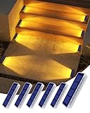 DetarZinLED Solarlampen für Außen Garten, 6 Stück Solar...