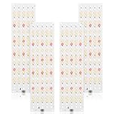 JKOKPMG 540 LEDs Pflanzenlampe, LED Vollspektrum, 4 Stück...