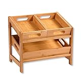 Kesper | Küchenregal, Material: Bambus, Maße: 39,5 x 26 x 35,5 cm,...