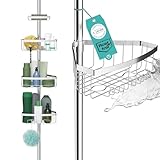 Teleskop Duschregal mit 3 Fach Anti-Rost Schutz (Version 2.0) -...