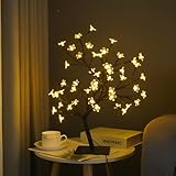 Tuzsocr LED Baum Lichter, 24/48er Blüten Blütenbaum Kirschbaum...