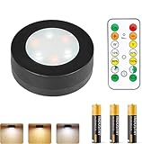 MOUJUCHI Led Schrankbeleuchtung Batterie, LED Spot Batteriebetrieben...