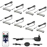 HURYEE Glasbodenbeleuchtung LED Vitrinenbeleuchtung LED mit...