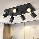 Glitzerlife LED Deckenstrahler 6 Flammig Deckenleuchte - Deckenlampe...