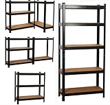 COZYBRITE Schwerlastregal Premium, Befestigungsmaterial 875kg...