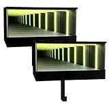 Infinity Garage Schlüsselanhänger Aufhänger - 2er Wandhalterung...