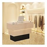 Moderne Empfangstheke aus Holz,Empfangstheke mit...