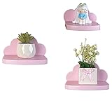 Pyjacos Wandregal Schweberegal 3er Set Wall Shelf hängend kreativ...