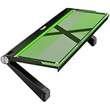 Xlayout TV Top Regal Monitor Shelf mit RGB-Beleuchtung, Acryl Monitor...