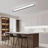 Naroume Metal LED Ceiling Light,Slim, Edge Lit - 65W Full Spectrum...