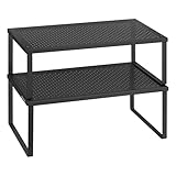 SONGMICS Gewürzregal, 2er Set, Küchenregal, Küchen-Organizer,...