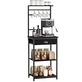 YMYNY Küchenregal, Bäckerregal, Kaffee Organizer, Kaffeebar, 5...