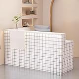 Rezeptionstresen für Schönheitssalons mit Stauraum, Rezeptionstisch,...