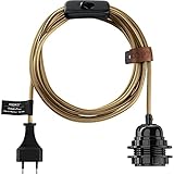 Hoopzi - Bala - Fassung e27 mit Kabel - Lampenfassung e27 mit Kabel...