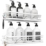 Kitsure Duschablage Ohne Bohren – 2er-Pack Rostfreie Duschregale...