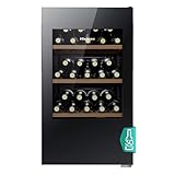 Hisense MWC4894GF Weinkeller mit 30 Flaschen, EIN-Temperatur, UV-Glas,...