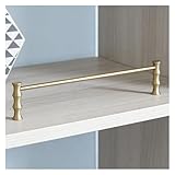 Messing-Geländer-Regal-Set (55,9 cm), moderne, dekorative Stange,...