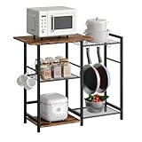 HOOBRO Küchenregal, Bäckerregal stehend,...