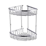 GLYYR Duschregal Messing Duschecke Regal Wandmontage Dusche Caddy...