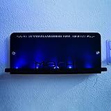 Namofactur Gamer Showcase mit RGB LED - personalisiertes Wandregal...