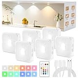 GBEAST 6 Stück Schrankbeleuchtung mit Fernbedienung,...