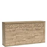 Marmex Natural N9 - Große Kommode mit Vier Schränken; Zwei...