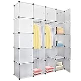 Einfeben 20 Würfel DIY Regalsystem Kleiderschrank Offen Kunststoff...