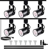 Bravsekai Track Light Kit, 6 Stück LED H-Schienenstrahler mit 2 Meter...