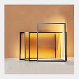 LED-beleuchtete Regale aus gehärtetem Glas – schwarze...