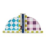 FBITE Buchstützen Home Decor Persönlichkeit Regenbogen Holz...