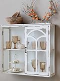 Chic Antique Vintage Wandregal Geschirrschrank Landhaus Colette...