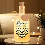 Szhhrxi LED Flaschenlicht mit Spruch Wunscherfüller, Geschenke für...