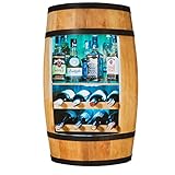 CREATIVE COOPER Weinregal - Weinschrank Mini Bar - Alkohol Schrank mit...