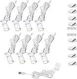 Mini LED Spots Vitrinenbeleuchtung, dimmbar Einbaustrahler, Nachtlicht...