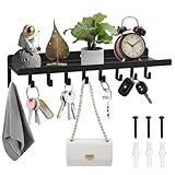 Schlüsselbrett mit Ablage, Schlüsselhalter, Schlüsselboard mit...