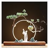 Simulation Topfpflanzen Bonsai-Baum Chinesischer...