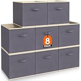 Lifewit Aufbewahrungsbox aus Stoff, 18L Faltbar Aufbewahrungswürfel...