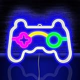 HOTUT Gamer LED Neonlicht,Spiel Leuchtreklame,Gaming Neon Schild, USB...
