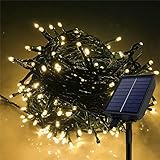 FIVMEN Solar Lichterkette Aussen 30 m 300 LED Solarlichterkette Außen...