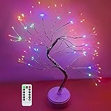 HONPHIER Lichterbaum Bonsai Baum Lichter 108 LED Baum Licht...