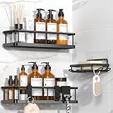 YASONIC Duschablage ohne Bohren Badezimmer Organizer, Badregal...