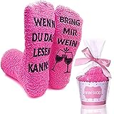 RSVOM Kuschelsocken, Lustige Damen Socken Geschenke für Frauen...