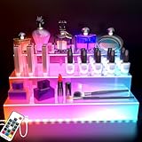 Care&More YJ Transparenter Display-Ständer mit LED-Licht, 30,5 cm,...